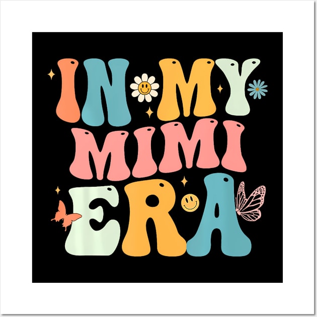 Groovy In My  Era Mom Grandma Mothers Day Wall Art by angelawood